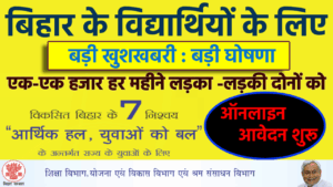 Bihar Berojgari Bhatta Update 2025: स्नातक पास बेरोजगार युवाओं को हर महीने मिलेगा ₹1,000, जानिए पूरी जानकारी