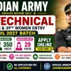 Indian Army SSC Technical Recruitment 2026 Apply Online for 379 Posts – 68th Men & 39th Women Entry April 2027 Batch