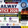NFR Railway Apprentice Recruitment 2026 Apply Online for 6777 Various Trade Apprentice Posts - Hindi Know