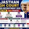 Rajasthan High Court Stenographer Recruitment 2026 Apply Online for 163 Posts Notification, Eligibility, Age Limit, Vacancy Details